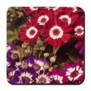 flower cork coasters