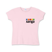 Xanga Logo Girls Baby Rib T-Shirt