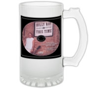 This Time by Billy Kay Picture CD Frosted Glass Stein