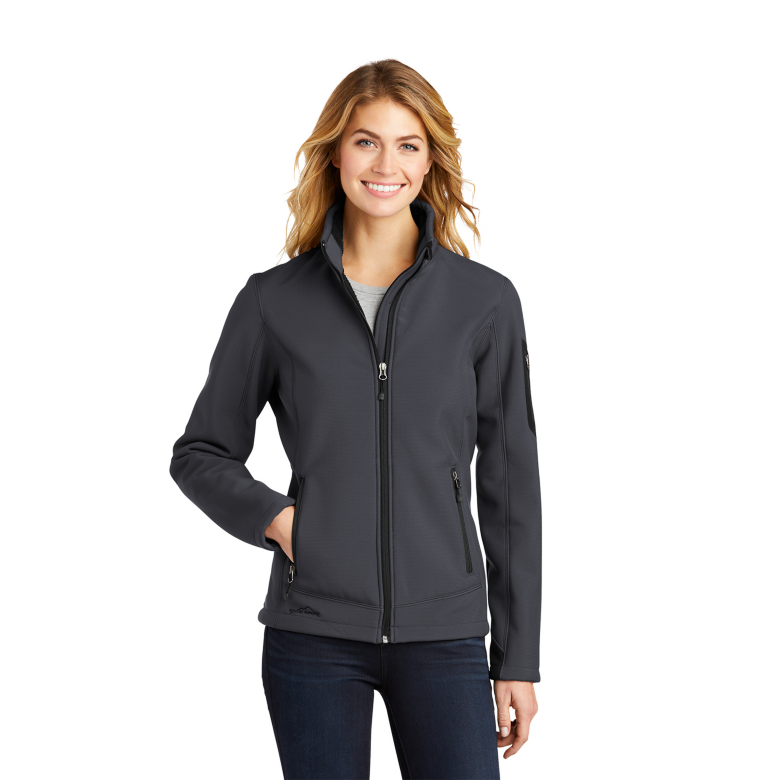 Customized Eddie Bauer Rugged Ripstop Soft Shell Jacket (Women's ...