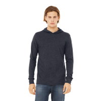 BELLA+CANVAS Long Sleeve Jersey Hooded T-Shirt (Unisex)