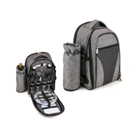 Wine Picnic Backpack for Four