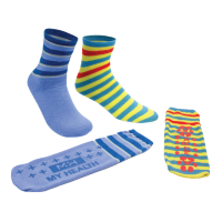 Custom Knit Non-Slip Socks