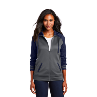 Sport-Tek Sport-Wick Varsity Fleece Full-Zip Hooded Jacket (Women’s)