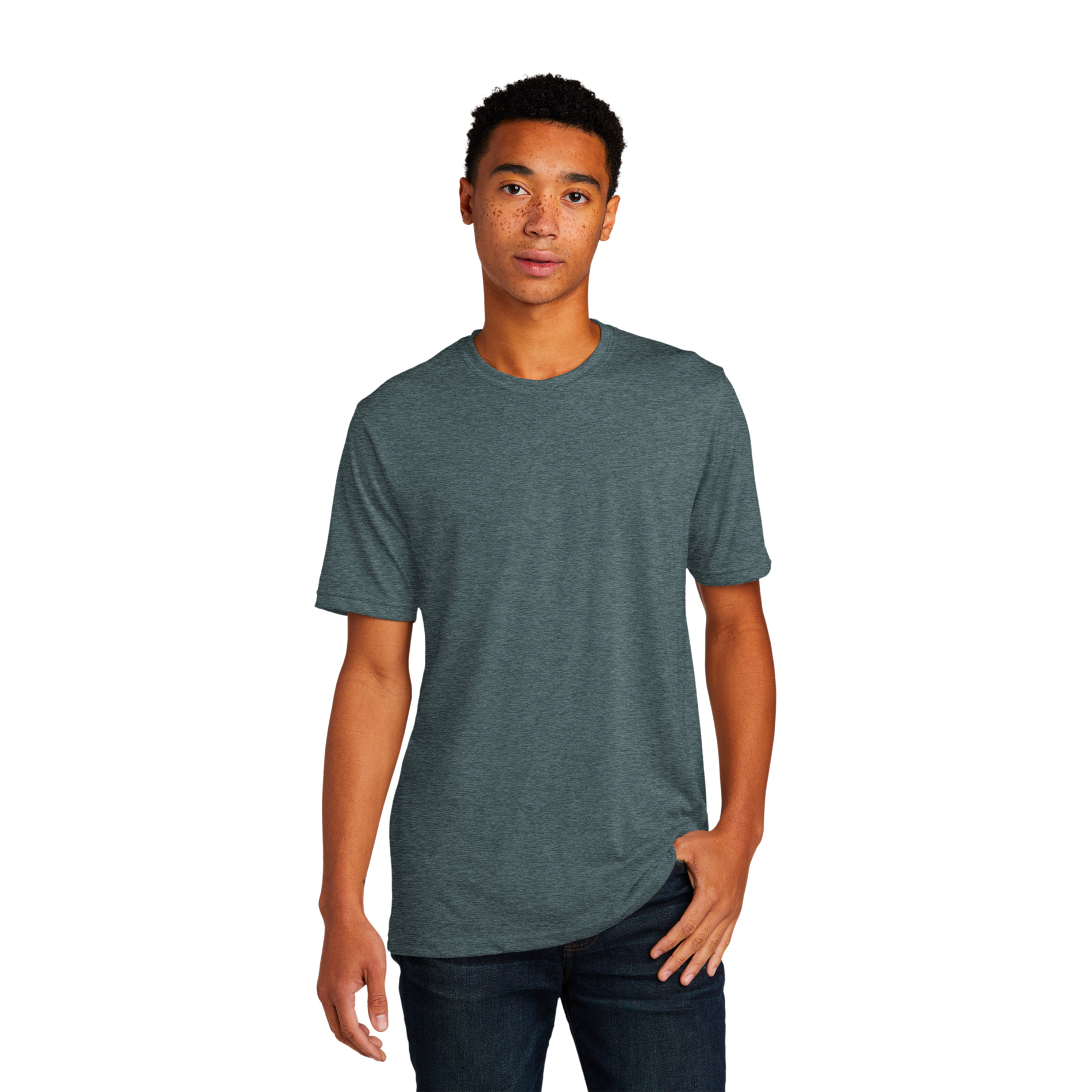 next level poly cotton crew