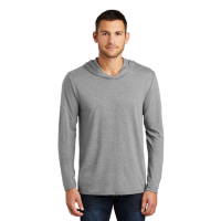 District Tri-Blend Long-Sleeve Hooded T-Shirt (Men’s/Unisex)