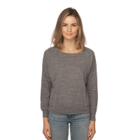 Royal Apparel Tri-Blend Raglan Pullover Sweatshirt (Women’s)