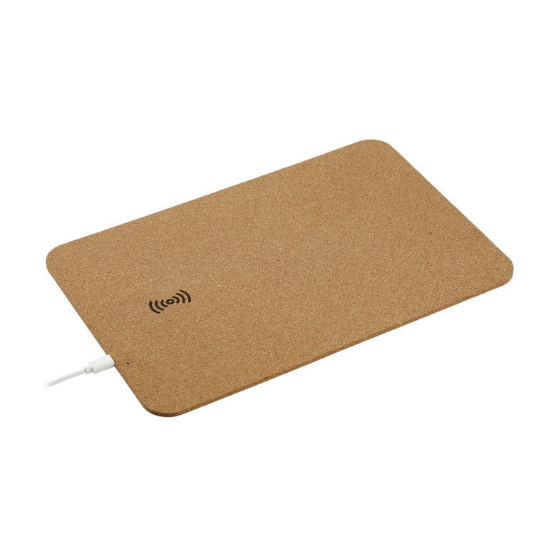 Customized Cork Wireless Charging Mouse Pad Printfection