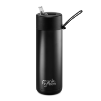 Frank Green Ceramic Reusable Bottle with Straw Lid (20 oz)