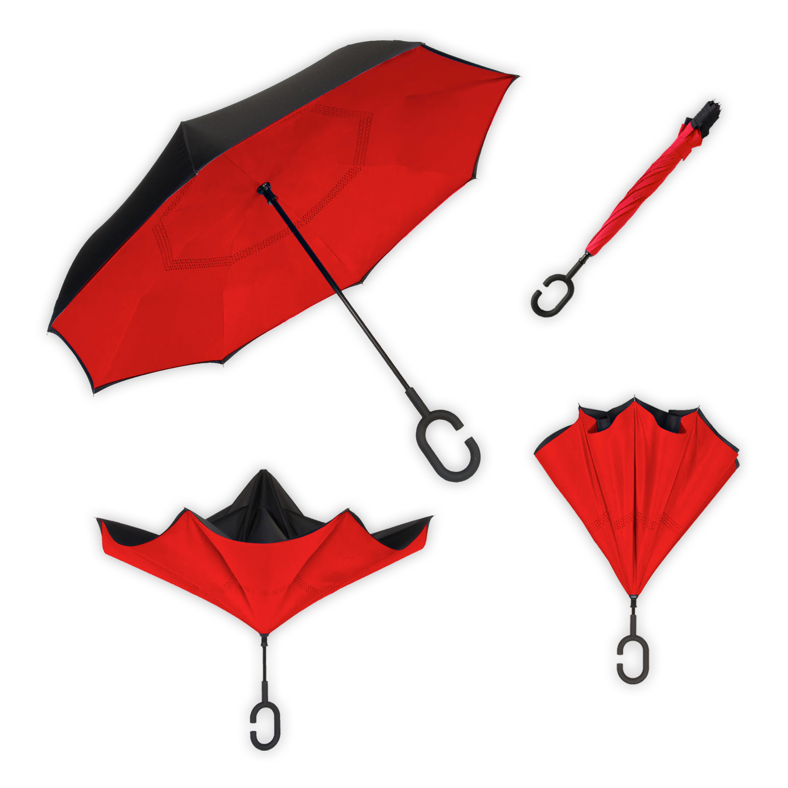 Customized UnbelievaBrella Reverse Umbrella Printfection