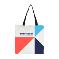 Custom Dye-Sublimated Cotton Tote